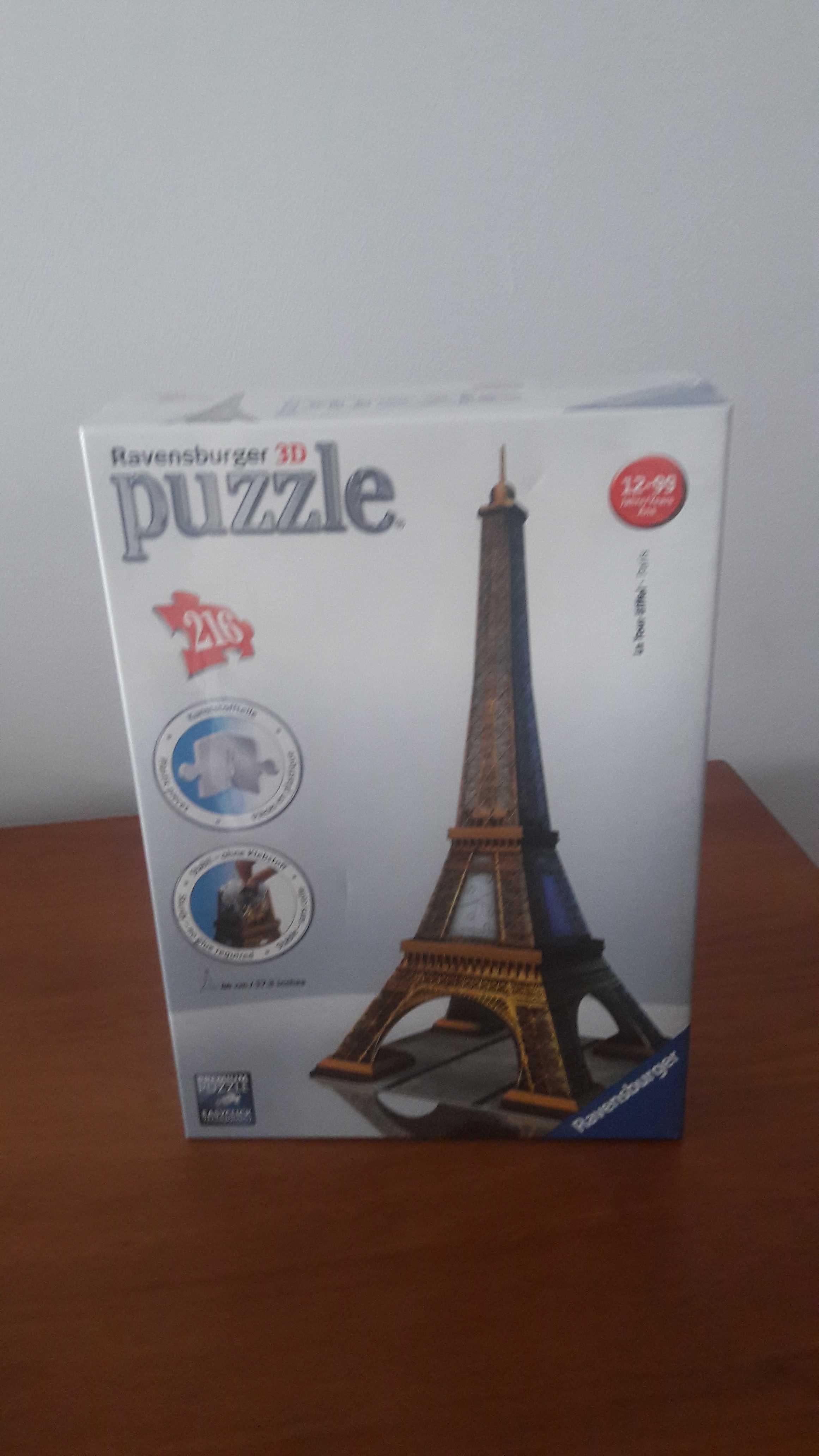 Bonito e novo Puzzle  La Tour Eiffel Paris em 3 D