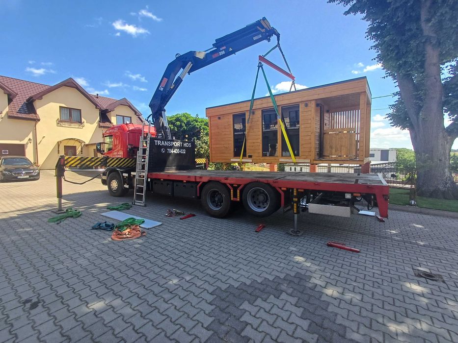 Sauna ogrodowa Premium izolowana z Przedsionkiem oraz Tarasem - HARVIA