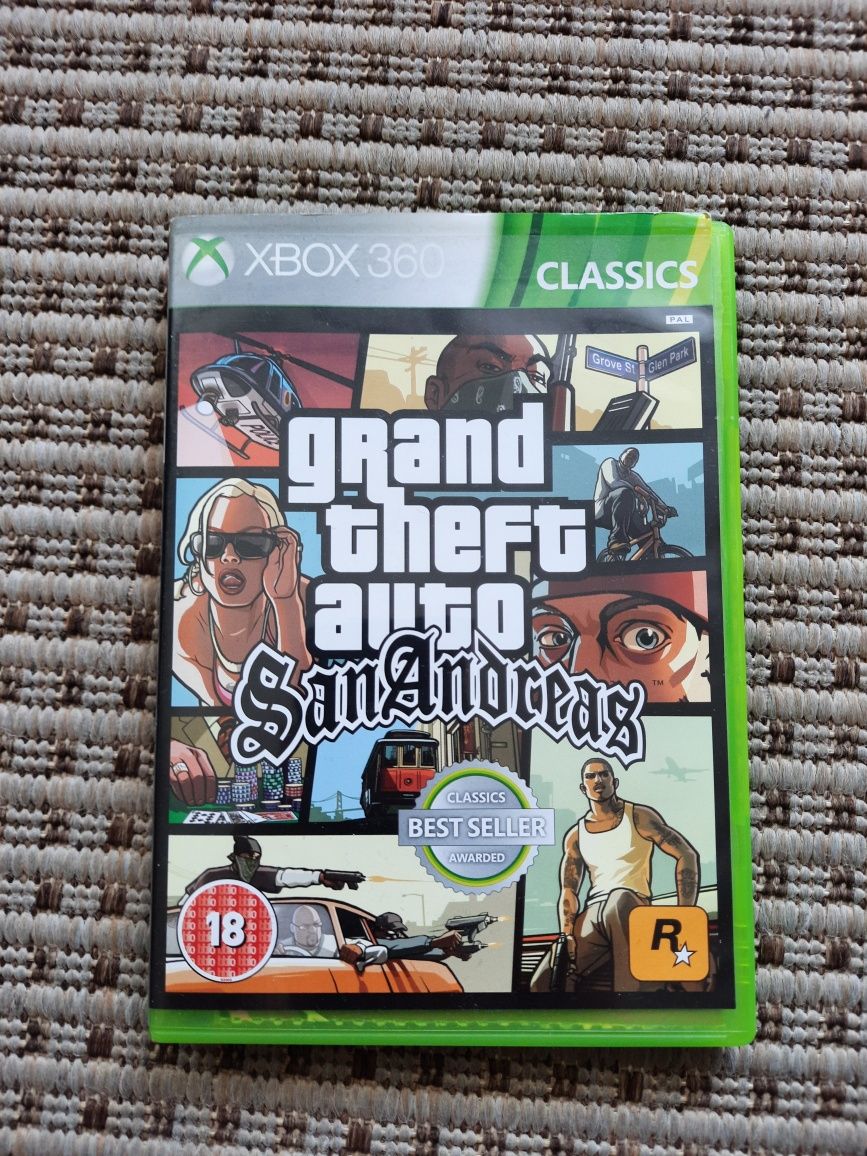 Grand Theft Auto San Andreas Xbox 360