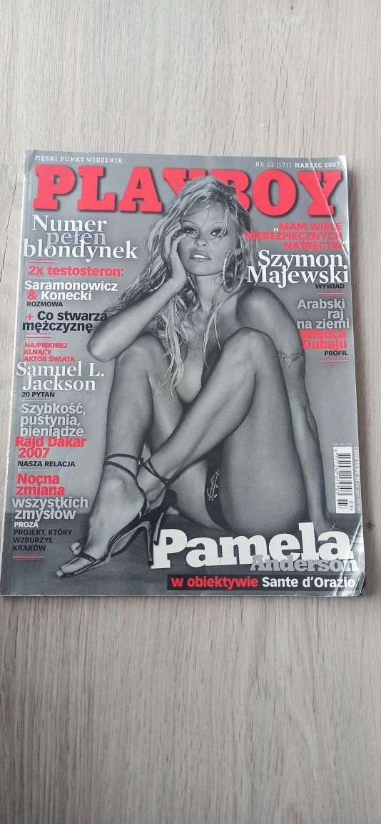 Pleyboy  z Pamela Anderson archiwum z 2007