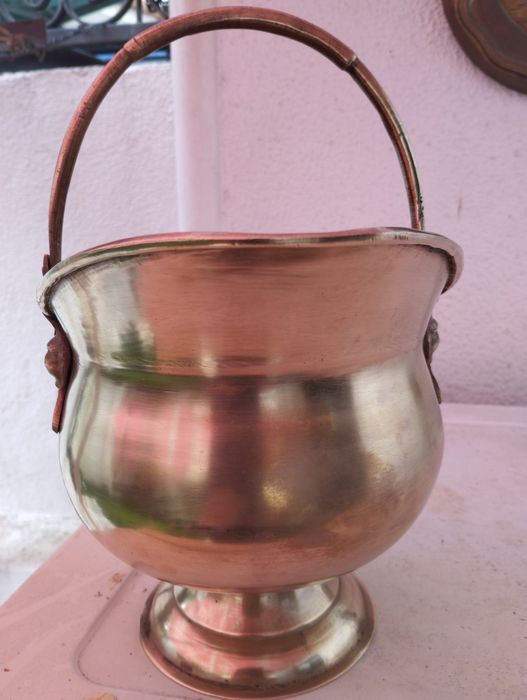 Balde em Latão vintage