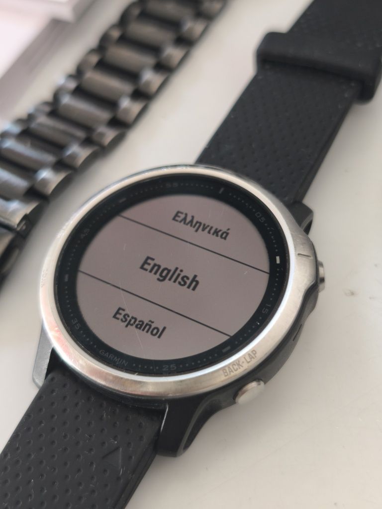 Garmin Fenix 6s silver