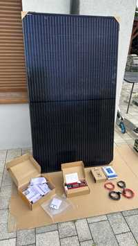 Zestaw solar przetwornica MPPT panel do przyczepy kampera na dzialke