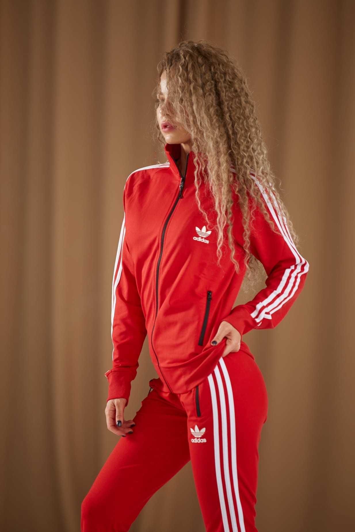Спортивный костюм женский Adidas весна осень Адидас Олимпийка + Штаны