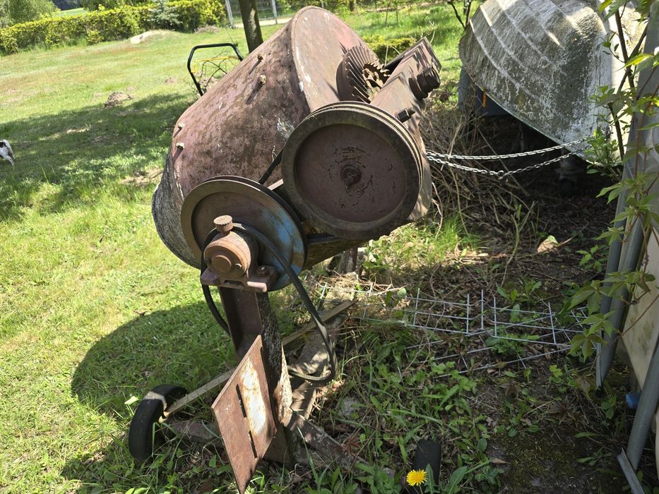 Betoniarka solidnie wykonana