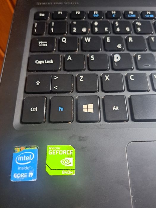 Acer i7 Gamming V Nitro avariado