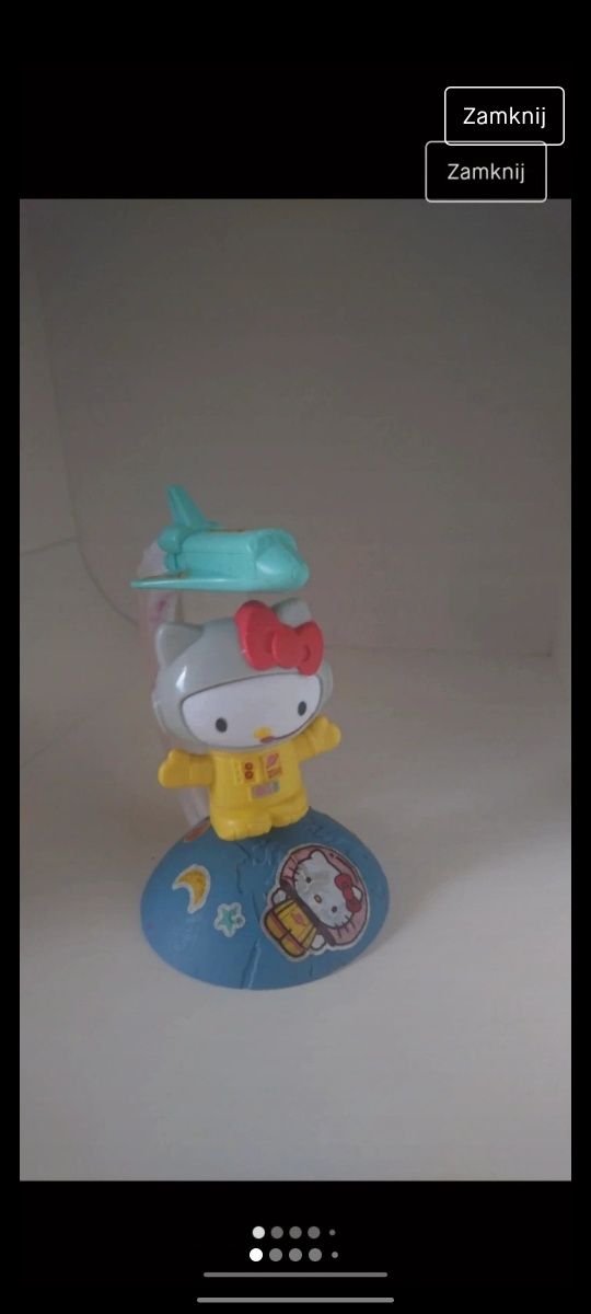 Figurka hello kitty astronautka Mc Donalds 2016