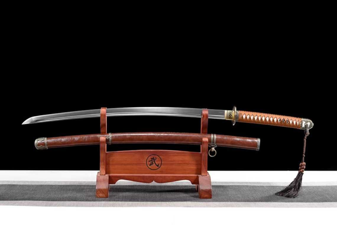 Miecz japoński samurajski Katana stal 1095 szabla GUNTO Japonia