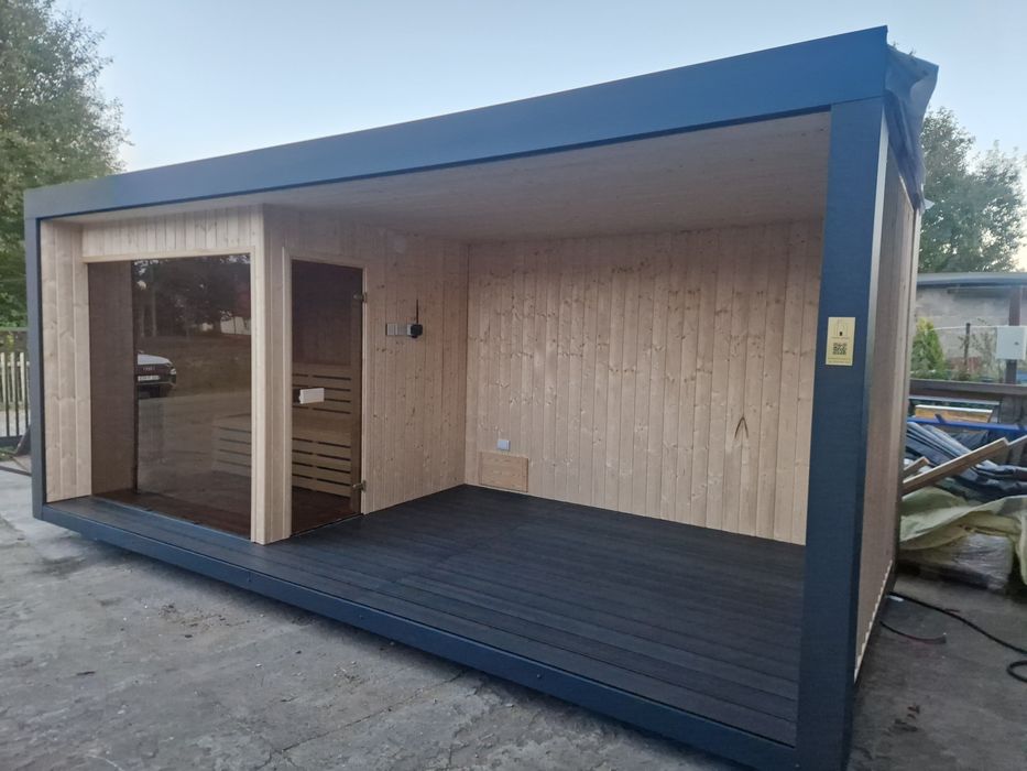 Sauna zewnętrzna ogrodowa Kompleks Wypoczynkowy SPA