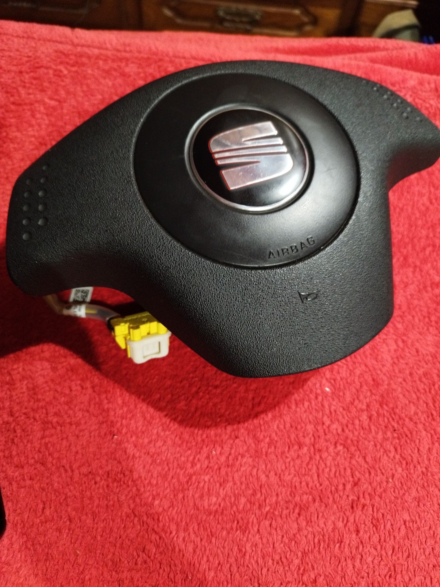 Conjunto ( Volante+ Airbag + capa de volante) para SEAT Ibiza 6l/6j
