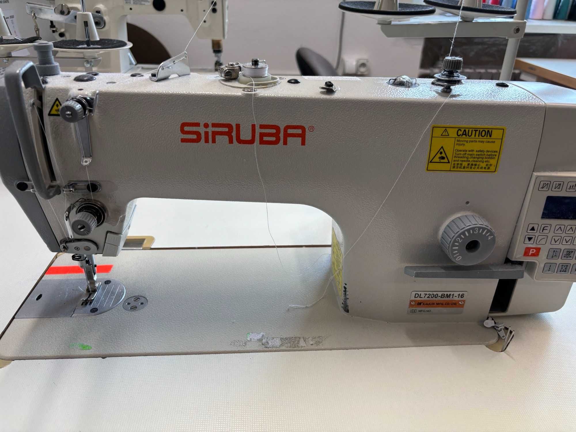 Stebnówka automatyczna Siruba DL7200-BM1-16 - wyprzedaż szwalni !!