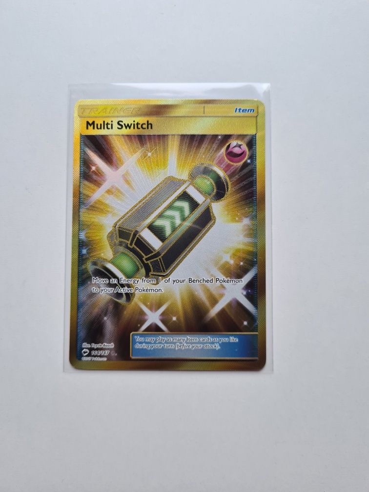 Multi Switch Gold Pokémon TCG Burning Shadows