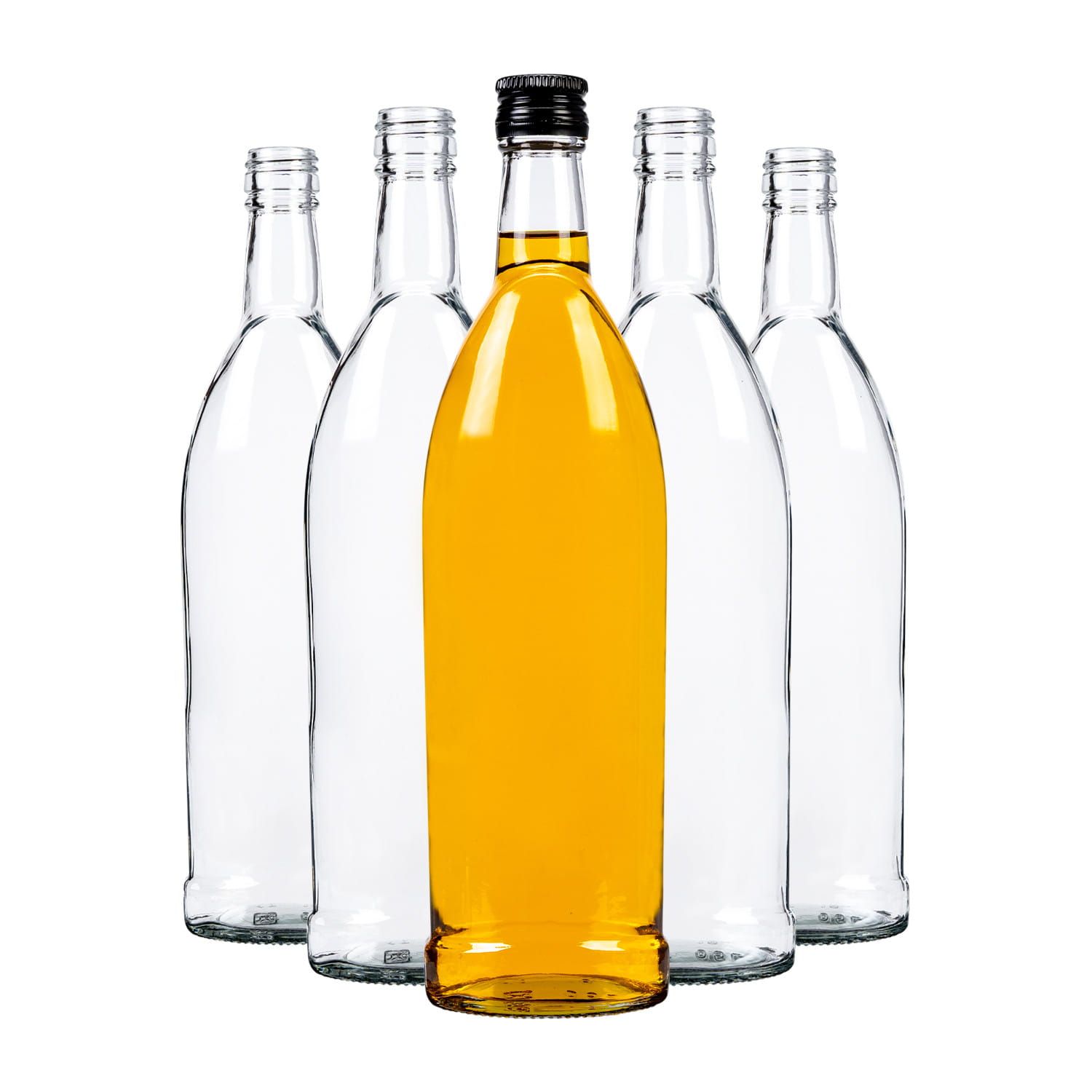 5x butelka ISKRA 500 ml na nalewki wino sok z korkiem