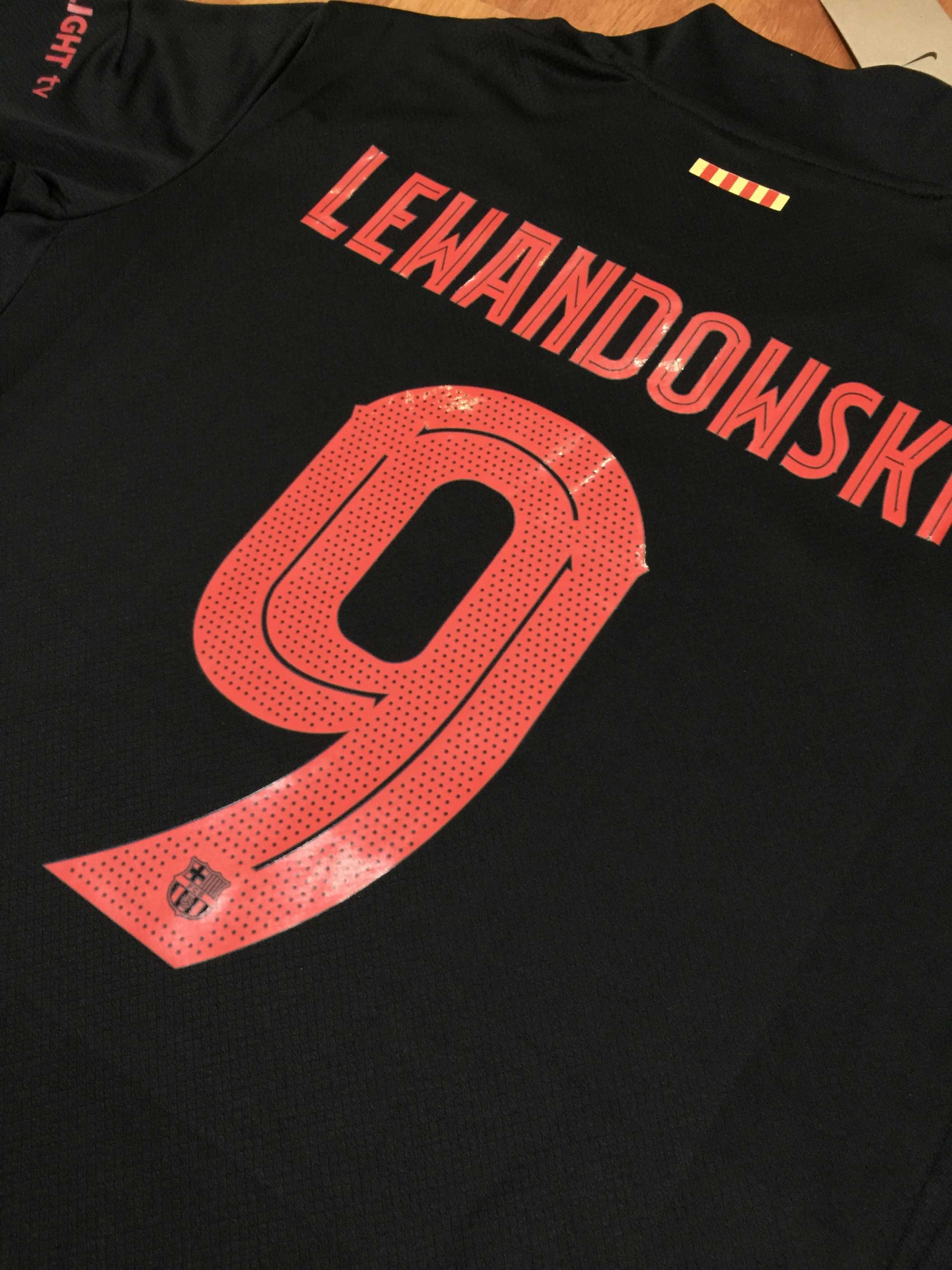 Oryginalny Nike Barcelona 2024-25 #9 Lewandowski Lewandowski R.XL