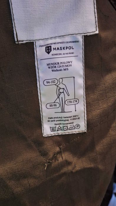 Mundur polowy wzòr 124