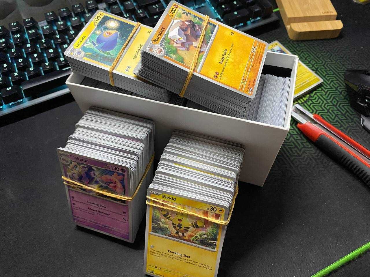 l Bulk 400 szt w ETB l Karty pokemon TCG l
