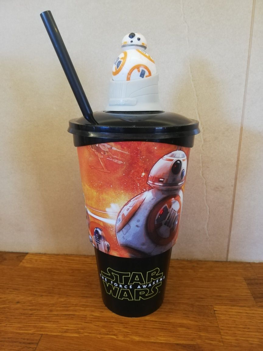 Kubek na napój Star Wars ze słomką 0,5l bidon nie bubble tea