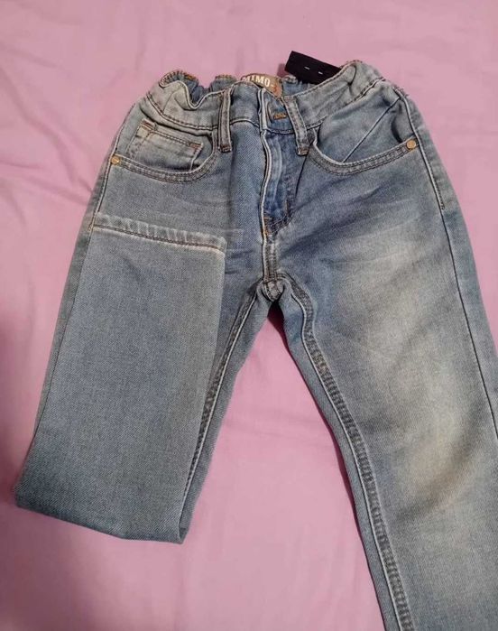 Calças ganga menino 6 anos