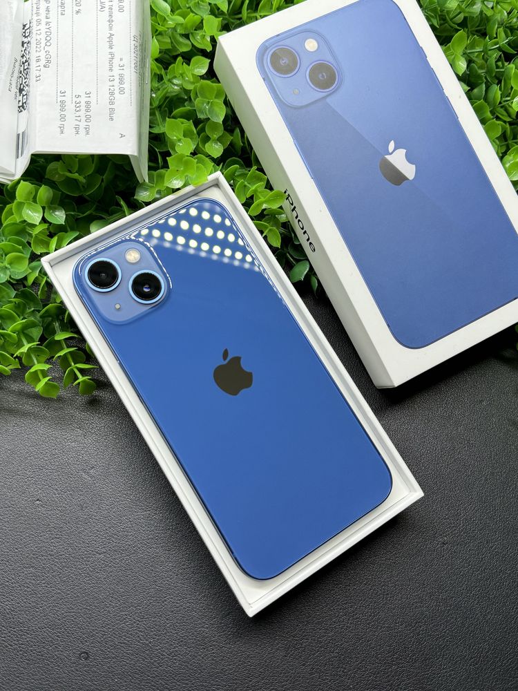 iPhone 13, 128gb, Blue (Neverlock) Айфон 13 синий