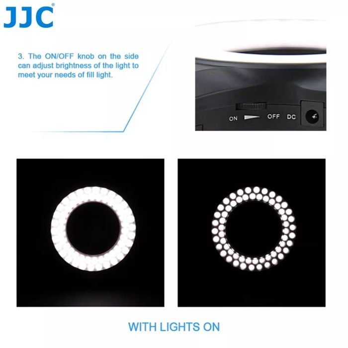 Anel de LED Macro / Ring light