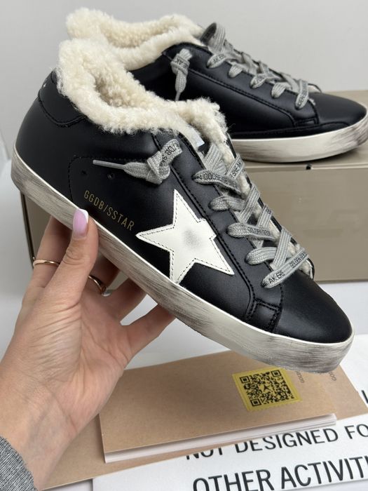 кеди кросівки жіночі ggdb golden goose голден гус  шкіряні