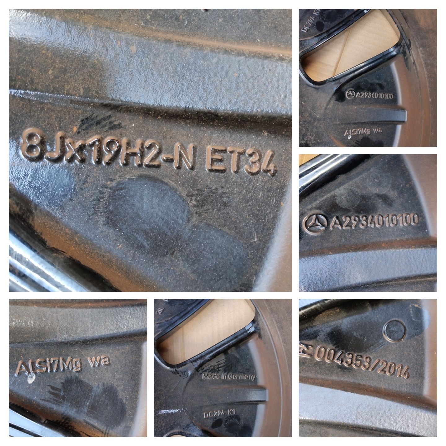 Комплект, 8Jx19 5x112 ET34 D66,6. VW.MERCEDES.AUDI.