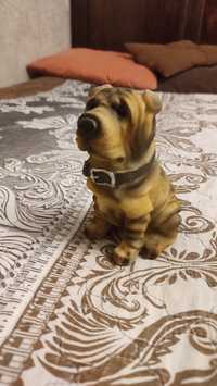 Shar pei figurka pies