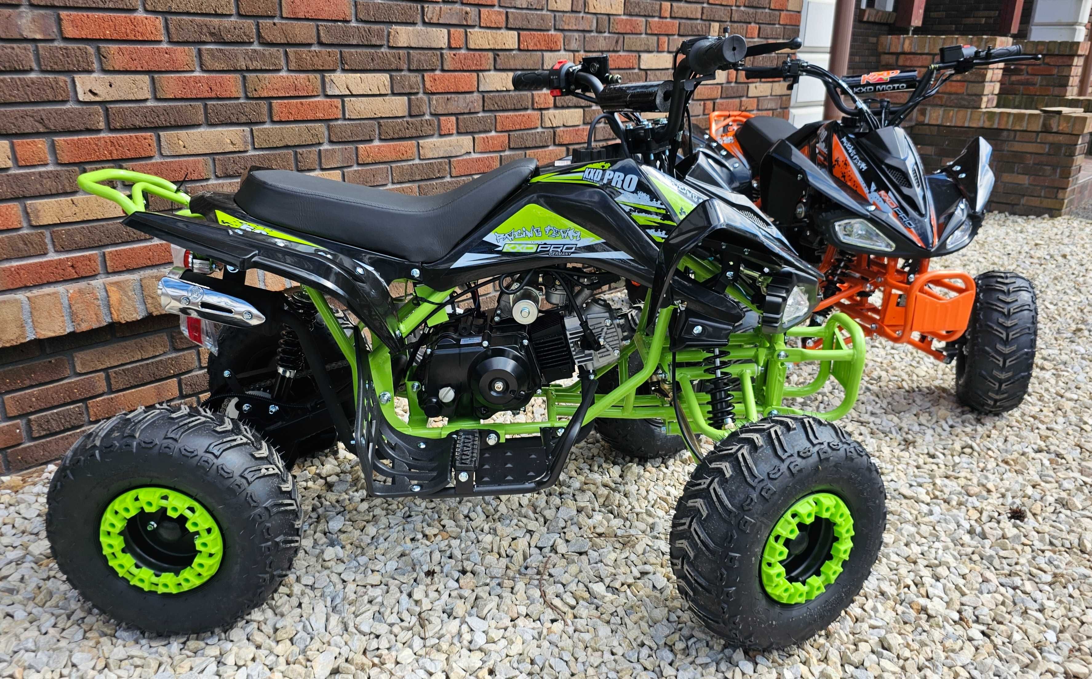 Quad atv 125cc kxd Automat nowy duży 7" RATY DOWÓZ kład 110 raptor xtr