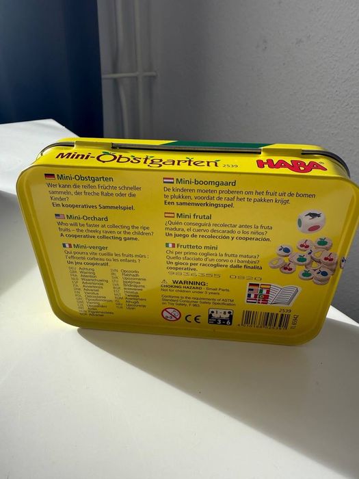 Міні версія гри фруктового саду від Haba