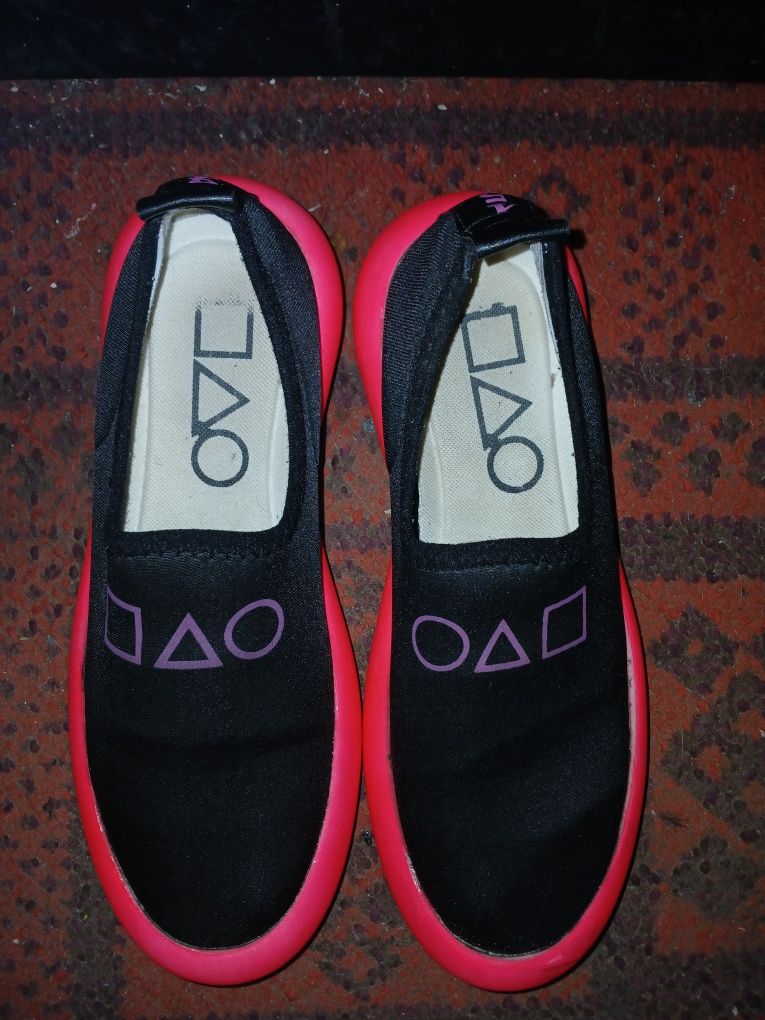 Buty dla fanki Squid Game r.38 czytać opis!