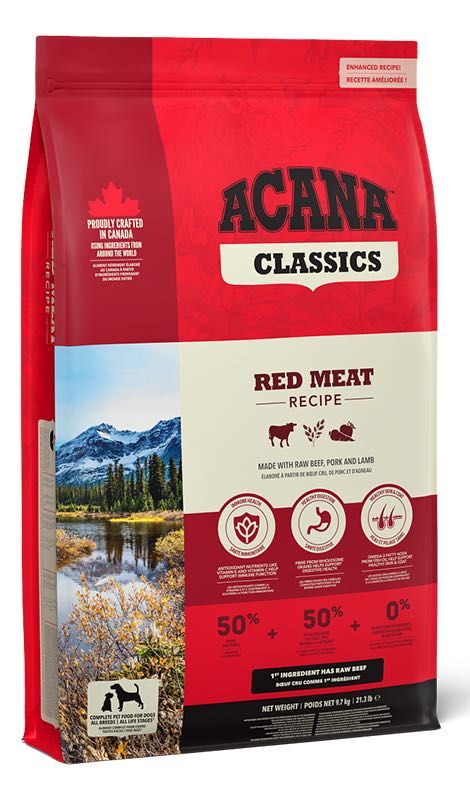 ACANA CLASSICS Red Meat 9.7 кг, 14.5 кг сухий корм для собак