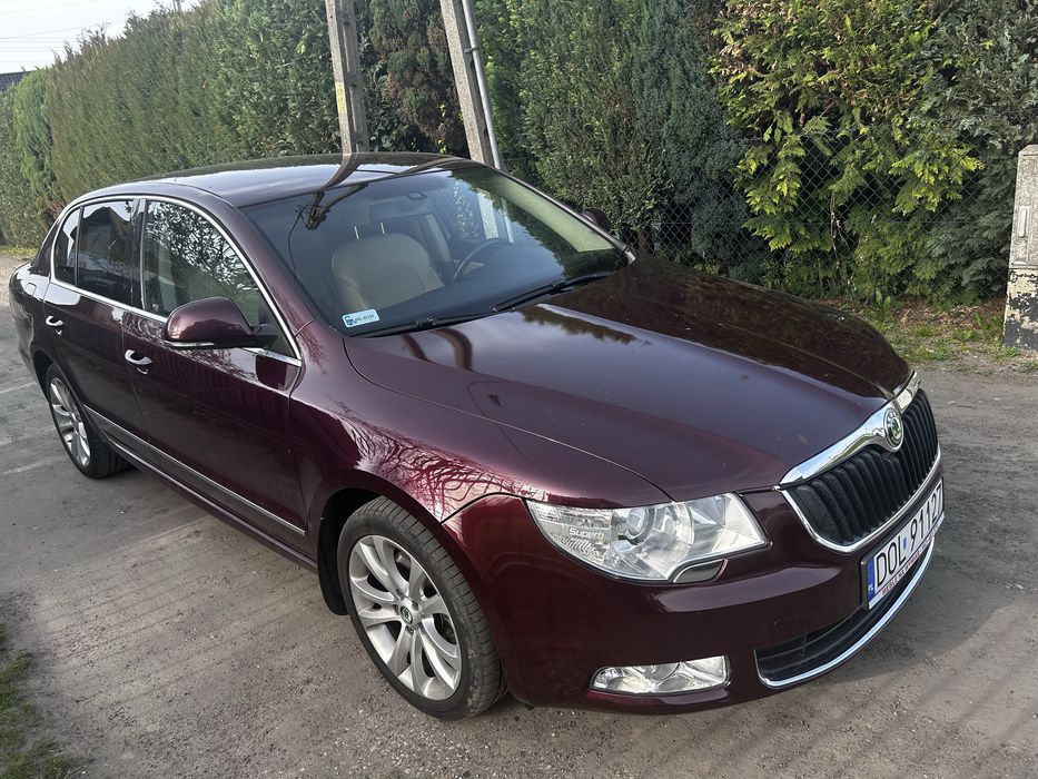 Skoda superb 2009 uszkodzony