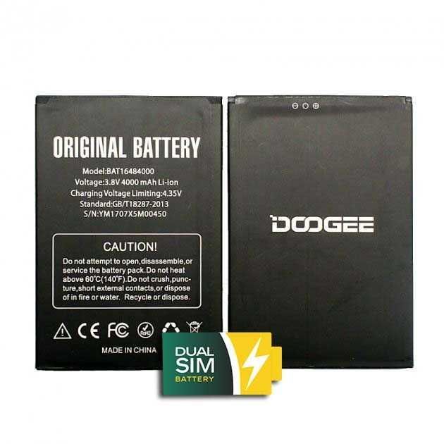 Акумулятор, батарея Doogee BAT16484000 для Doogee X5 MAX Pro