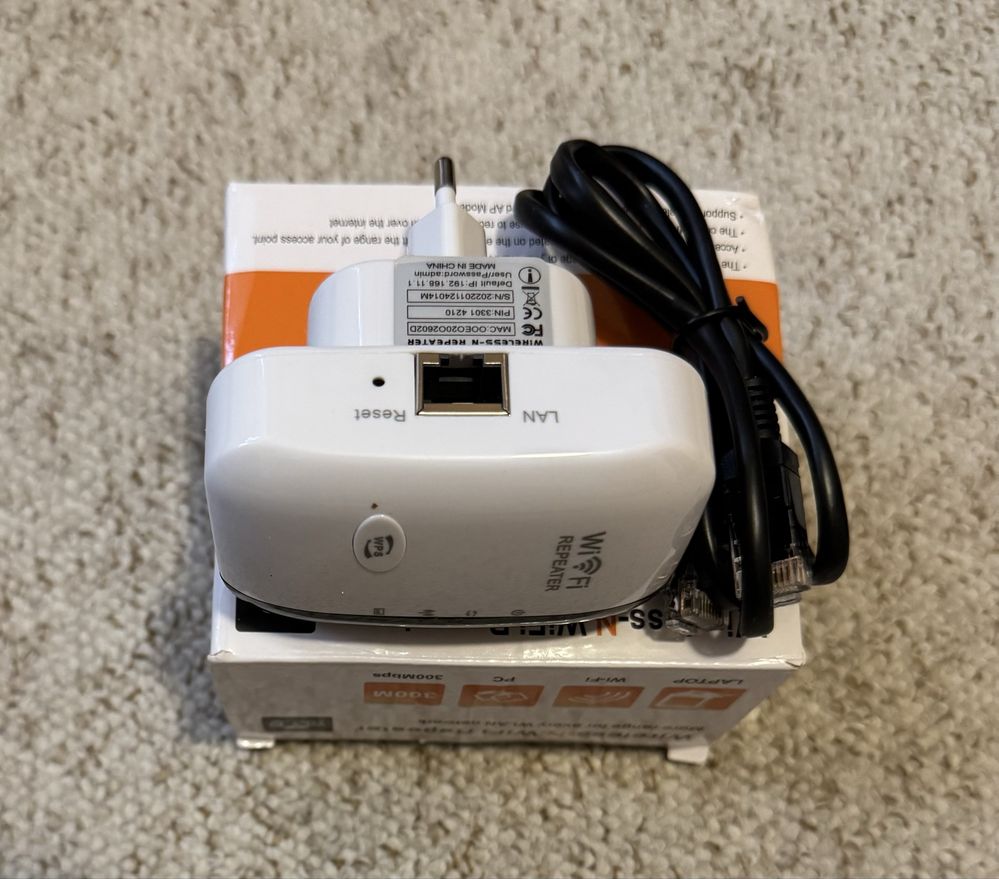 Wzmacniacz WiFi 300m
