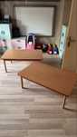 Dwa duze stoliki dzieciece 125x80x46