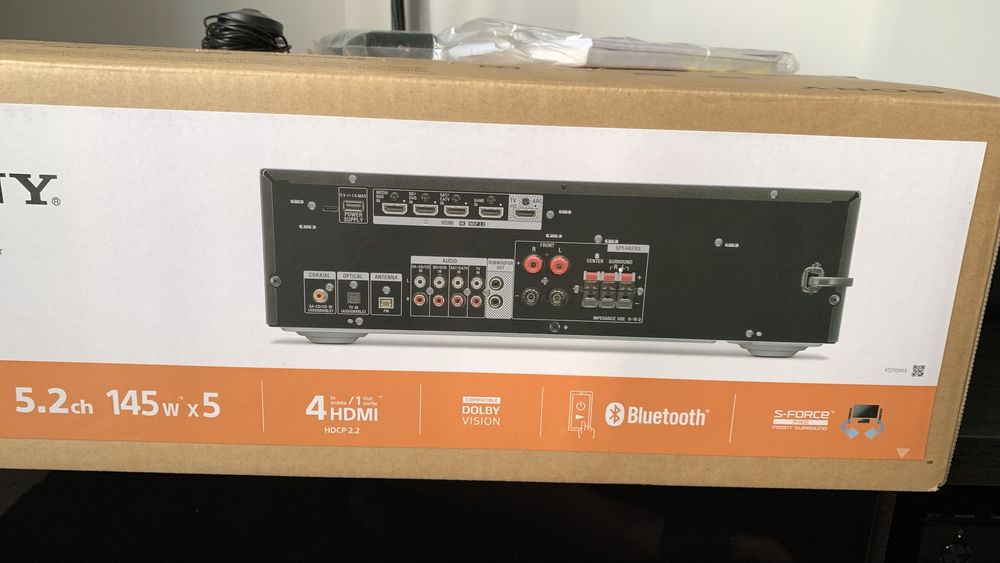 Amplituner Sony  STR-DH590 j.Nowy Gw.