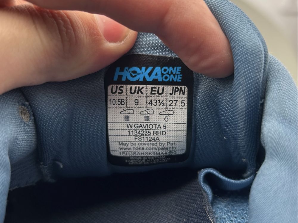 Оригінал! Кросівки Hoka Gaviota 5 43 розмір 03909