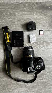 Фотоапарат Nikon D3400 AF-P 18-55 mm 24.7MP f/3.5-5.6G VR Kit Full HD