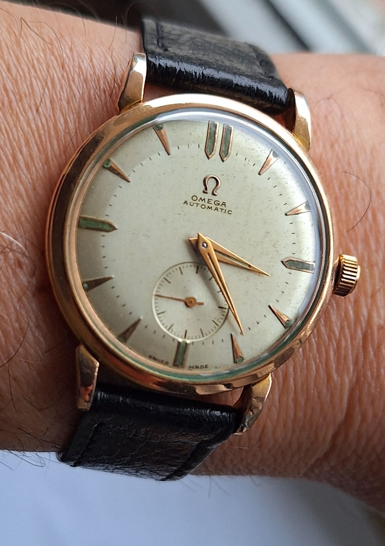 Zegarek Omega Bumper automatic 80 mik
