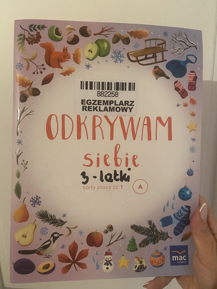 Odkrywam siebie 3 latek karta pracy cześć 1