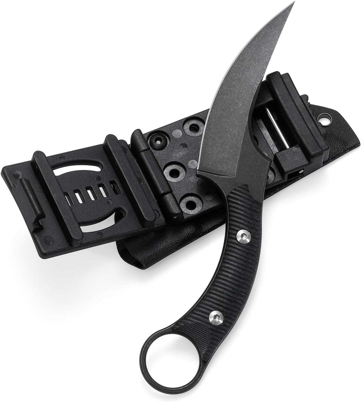 Karambit Nóż Taktyczny FULL-TANG Kabura G10 Bushcraft Pazur EDC ND312