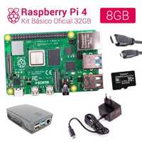 Raspberry Pi 4 8GB Official Basic Kit Black 16GB (usado / recondic)