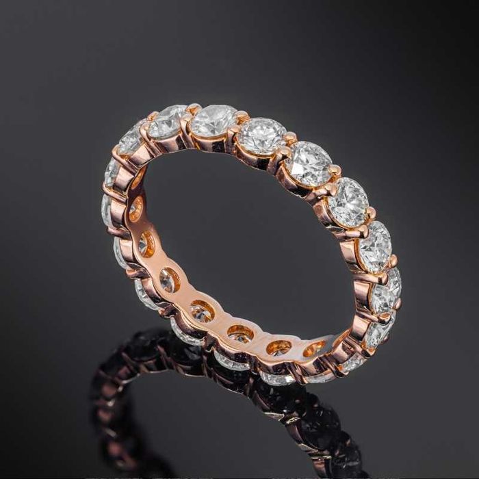 Obrączka z brylantami Luxury Bands Premium 2.70ct
