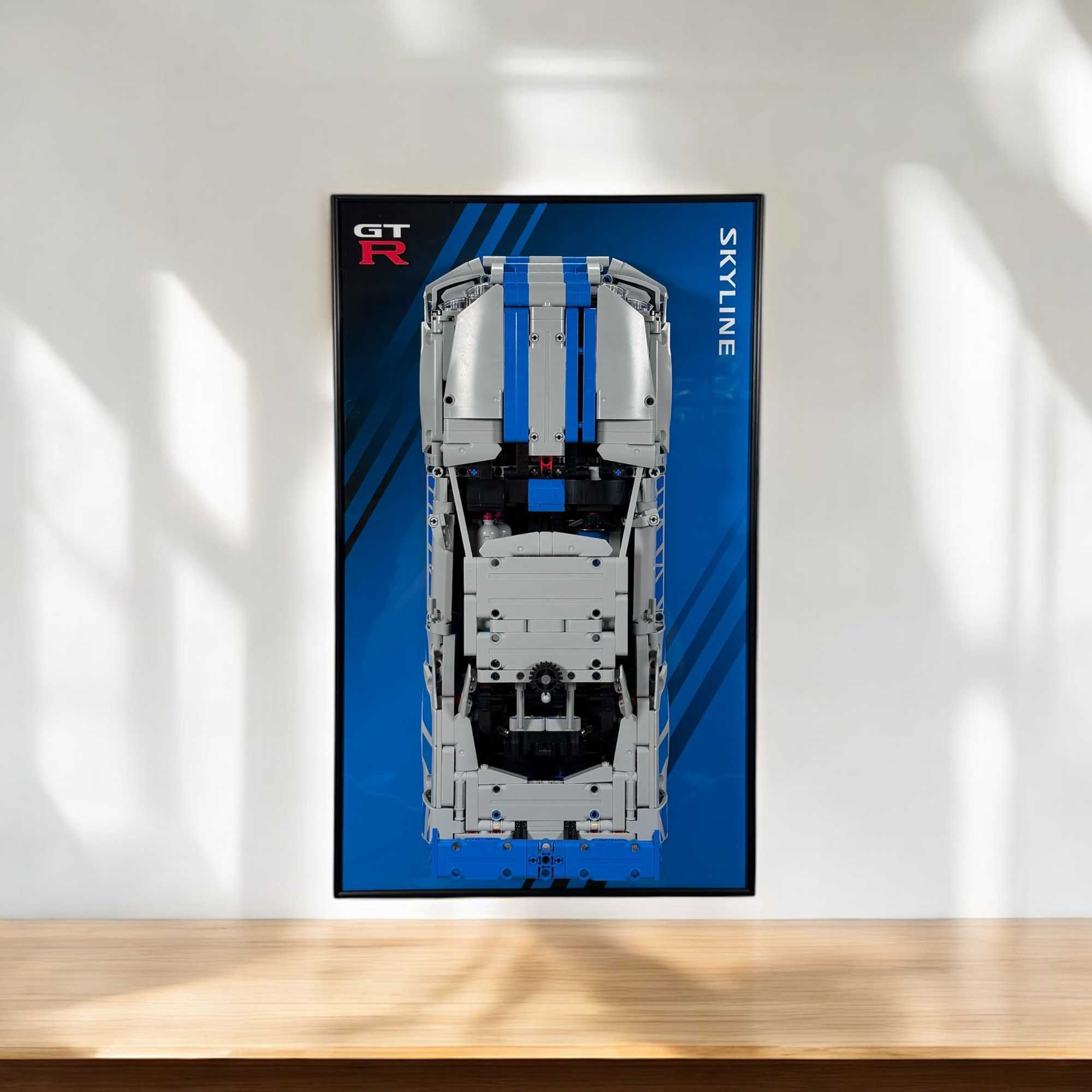 Рамка на Стіну для Лего LEGO Technic Nissan Skyline GT-R (R34) 42210