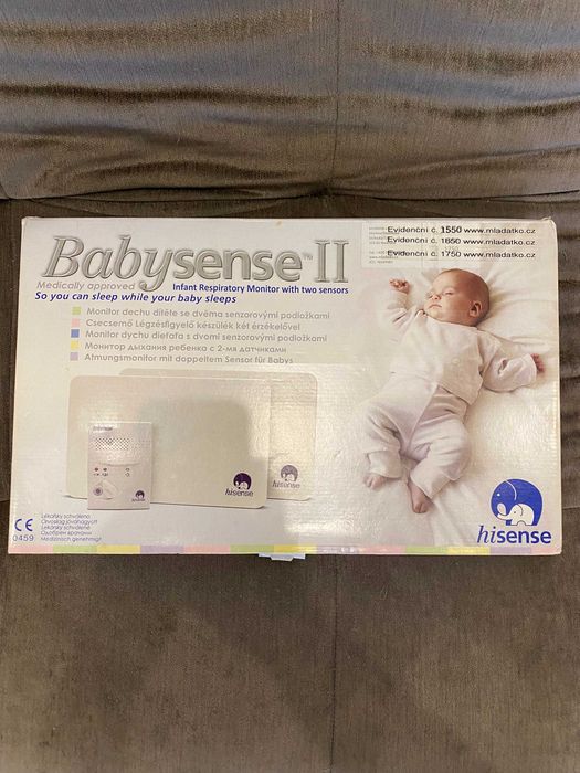 монитор дыхания ребенка с 2-мя датчиками