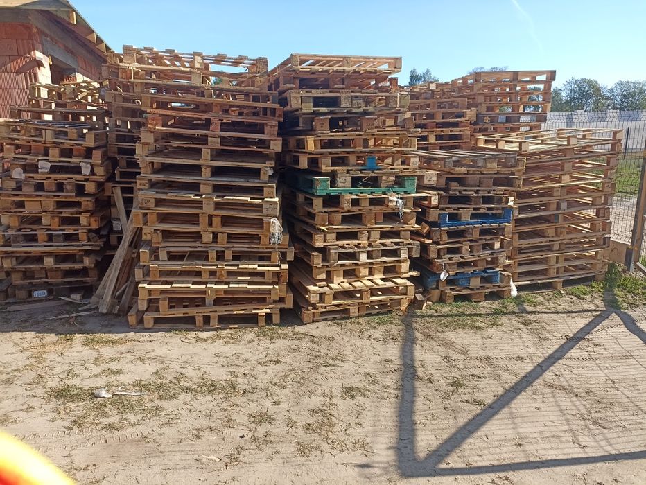 Opał drewno palety na opał 120x100