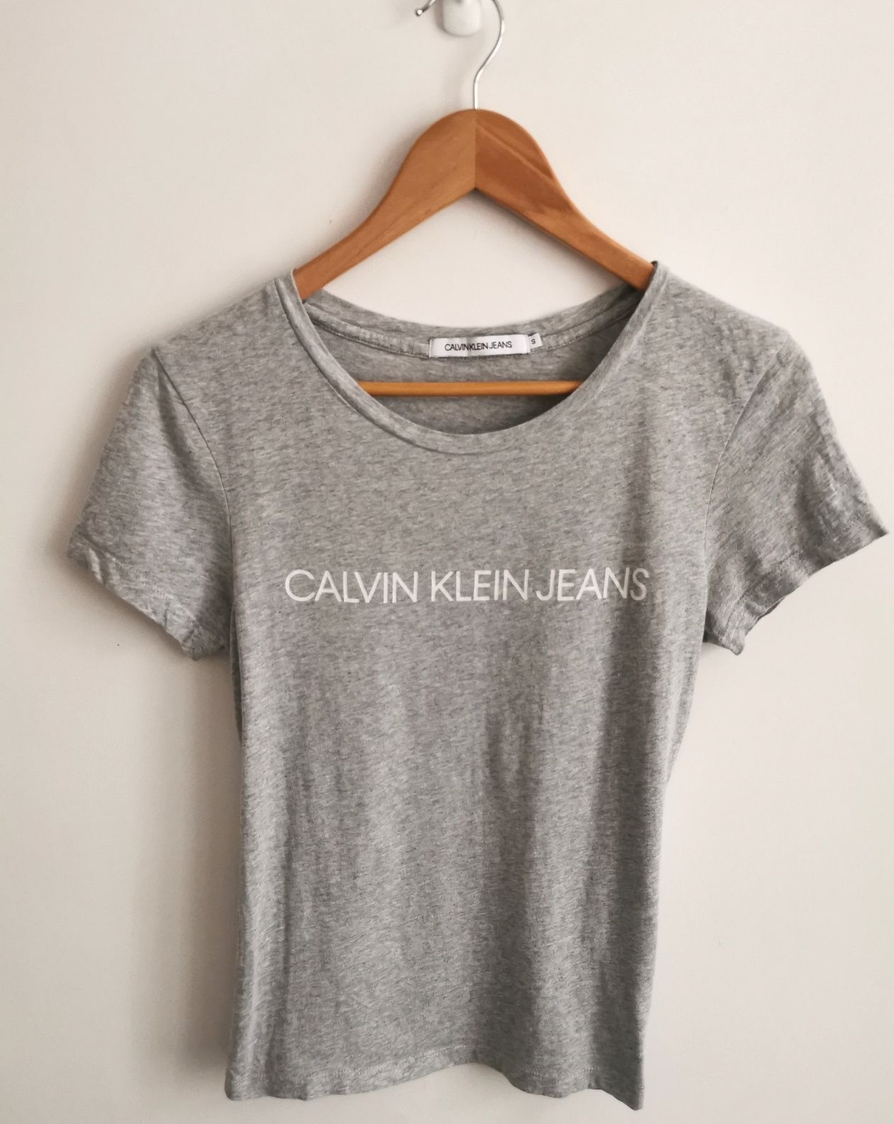 Calvin Klein t-shirt koszulka krótki rękaw sportowa S/M