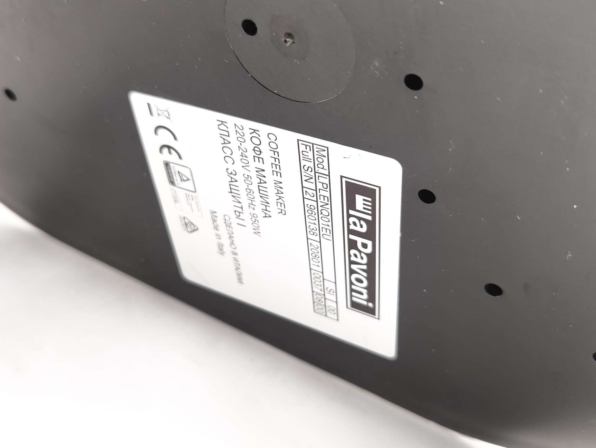 Kolbowy ekspres ciśnieniowy La Pavoni LPLENQ01EU 950 W