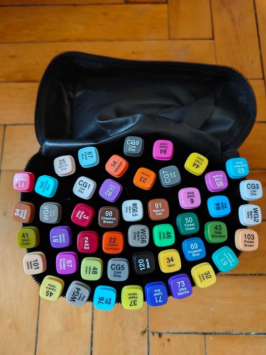 Набір маркерів скетч фломастери 48 шт