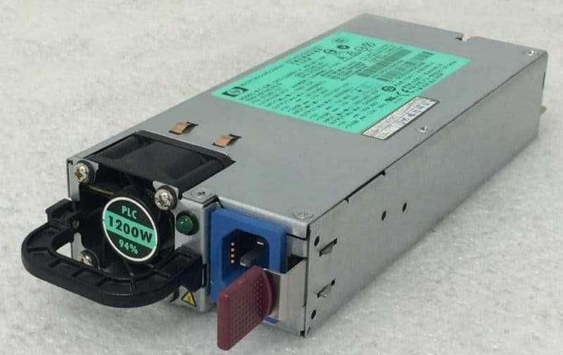 Fontes de alimentação HP 1200 Watt / 750 Watt /  460 Watt